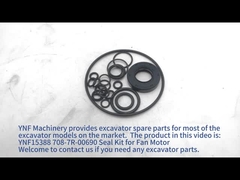 708-7R-00690 Kit de sello para el motor de ventilador, C0160-01A0 Y H0360-01A0 Kit de sello