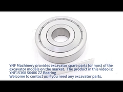 S6406 ZZ Rodamiento ZAX110/ZAX120 rodamientos anillados rodillo cilíndrico