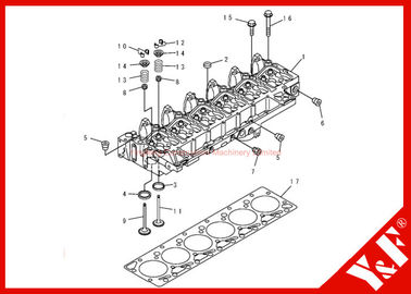 comprar Junta principal durable 6731-11-1370 del montaje 6735-11-1821 del cilindro online manufacture