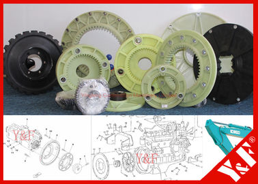 comprar Rueda volante del manguito de tubería de hincar del motor del excavador de Daewoo Doosan que monta el acoplamiento del motor de la pompa hydráulica online manufacture