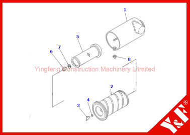 comprar El excavador durable parte el montaje 6206 del filtro de aire - 83 - 7510 600 -181 - 6050 600 - 181 - 6540 online manufacture