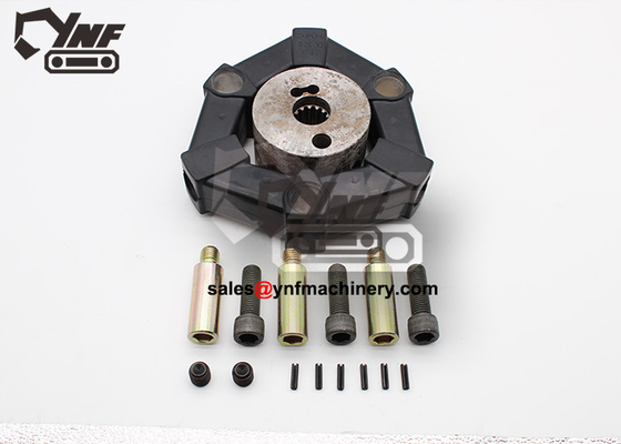 Excavador de goma Spare Parts del acoplamiento del motor con el montaje de aluminio 200LC del bloque