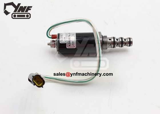 Válvula solenoide de acero dulce Kobelco 2436U1240F1 para piezas de excavadora