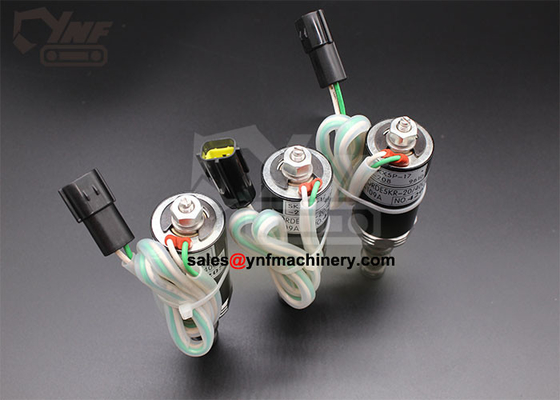 Válvula electromagnética 2436U1240F1 2436U1159S9 de las piezas eléctricas del excavador MD240BLC
