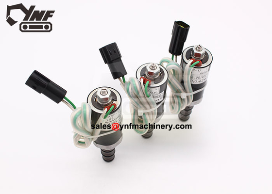 Válvula solenoide hidráulica SK170-8 YM04-U1601 para excavadora Kobelco YN35V00050F1