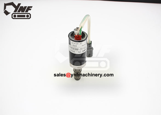 Válvula solenoide hidráulica YN35V00010S005 para excavadora SK250LC Kobelco