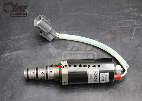 Recambios hidráulicos giratorios YN35V00047F1 de la válvula electromagnética del excavador SK295-8