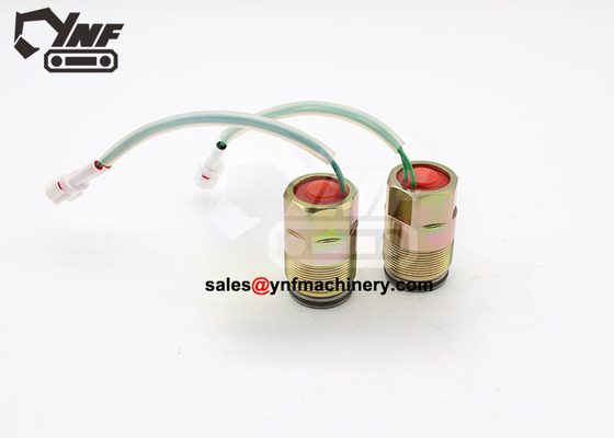 Válvula electromagnética de cerradura de seguridad de las piezas de la válvula electromagnética para Kato HD800-7