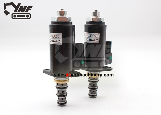 Excavador Electric Parts YB35V00003F1 LC35V00004S005 de la válvula electromagnética de Holdwell para E135SR