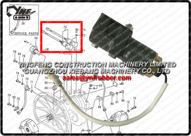 EX200-2 9147260 válvula electromagnética EX200LC-2 EX100-2 EX100-3 EX200LC-3 EX200H-3 EX100M-3 de 9098250 excavadores