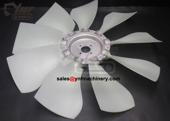 600-635-7870 cuchilla del ventilador del motor para el motor del excavador D411 de KOMATSU