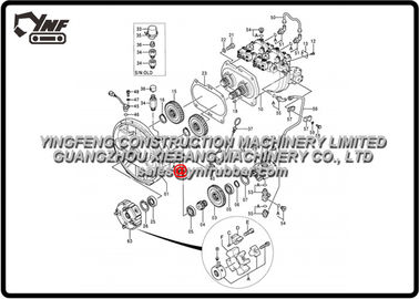 Dispositivo de la bomba de la bomba de los recambios EX200-5 EX200-5 200LC-5 210H-5 210LCH-5 del excavador de Hitachi