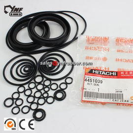 Color de goma flexible del negro del equipo del sello del cilindro para el acoplamiento del excavador