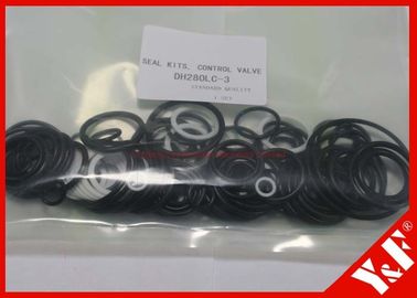 Sellos del control de la válvula de los equipos Dh280lc-3 Hydaulic del sello del excavador de Daewoo Doosan