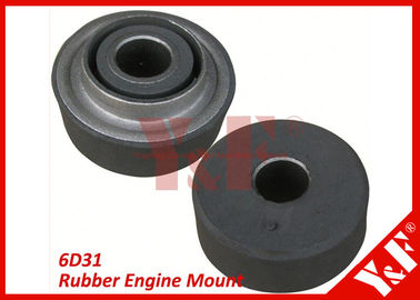 Soportes de motor del amortiguador de choque/del caucho natural para 6D31