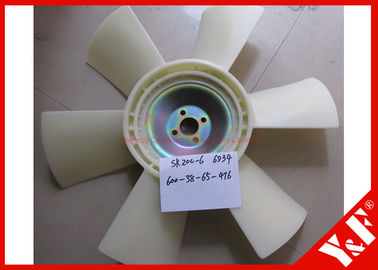 Cuchilla del ventilador de ME440903 MITSUBISHI 6D34 para componentes del excavador de KOBELCO SK200-6E/de SK230-6E